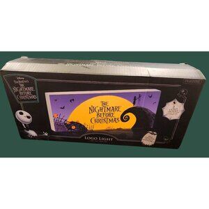 New Disney Tim Burtons The Nightmare Before Christmas Logo Light 2 Light Modes